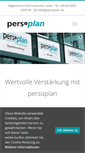 Mobile Screenshot of persoplan.de